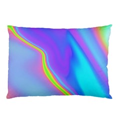 Aurora Color Rainbow Space Blue Sky Purple Yellow Pillow Case by Mariart