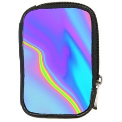 Aurora Color Rainbow Space Blue Sky Purple Yellow Compact Camera Cases