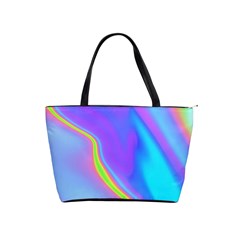 Aurora Color Rainbow Space Blue Sky Purple Yellow Shoulder Handbags by Mariart