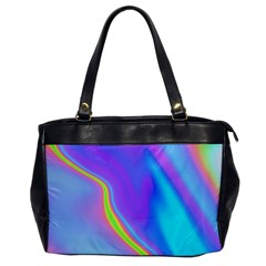 Aurora Color Rainbow Space Blue Sky Purple Yellow Office Handbags by Mariart