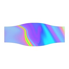 Aurora Color Rainbow Space Blue Sky Purple Yellow Stretchable Headband