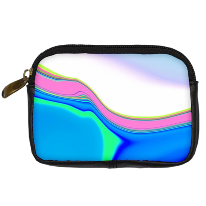 Aurora Color Rainbow Space Blue Sky Purple Yellow Green Digital Camera Cases