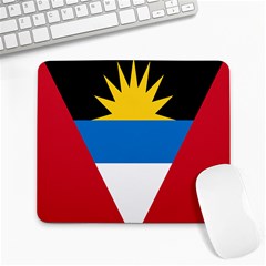 Banner Flag Sun Line Chevron Red White Black Blue Large Mousepads