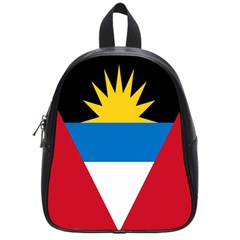 Banner Flag Sun Line Chevron Red White Black Blue School Bags (small)  by Mariart