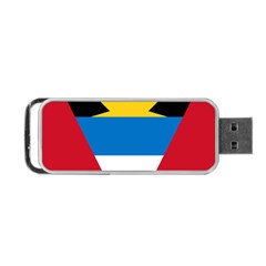 Banner Flag Sun Line Chevron Red White Black Blue Portable Usb Flash (one Side) by Mariart