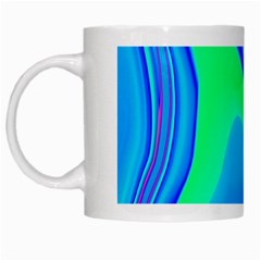 Aurora Color Rainbow Space Blue Sky White Mugs by Mariart