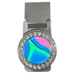 Aurora Color Rainbow Space Blue Sky Money Clips (cz)  by Mariart