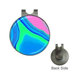 Aurora Color Rainbow Space Blue Sky Hat Clips With Golf Markers