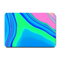 Aurora Color Rainbow Space Blue Sky Small Doormat 