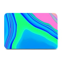 Aurora Color Rainbow Space Blue Sky Plate Mats