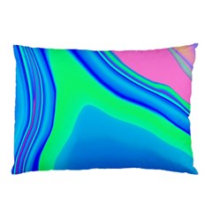 Aurora Color Rainbow Space Blue Sky Pillow Case by Mariart