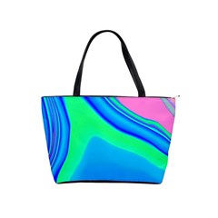 Aurora Color Rainbow Space Blue Sky Shoulder Handbags by Mariart