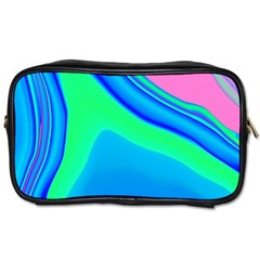 Aurora Color Rainbow Space Blue Sky Toiletries Bags