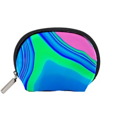 Aurora Color Rainbow Space Blue Sky Accessory Pouches (small)  by Mariart