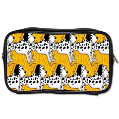 Animals Cat Dog Dalmation Toiletries Bags by Mariart