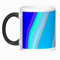 Aurora Color Rainbow Space Blue Sky Purple Yellow Green Pink Morph Mugs by Mariart