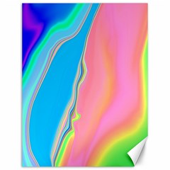 Aurora Color Rainbow Space Blue Sky Purple Yellow Green Pink Canvas 12  X 16   by Mariart