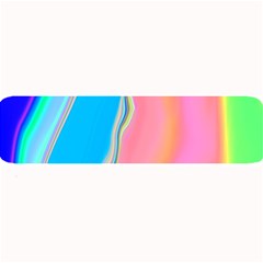 Aurora Color Rainbow Space Blue Sky Purple Yellow Green Pink Large Bar Mats