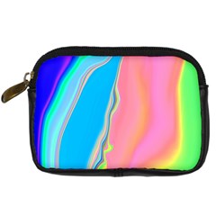 Aurora Color Rainbow Space Blue Sky Purple Yellow Green Pink Digital Camera Cases by Mariart