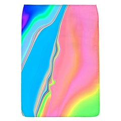 Aurora Color Rainbow Space Blue Sky Purple Yellow Green Pink Flap Covers (s)  by Mariart