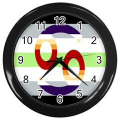 Cance Gender Wall Clocks (black) by Mariart