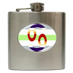 Cance Gender Hip Flask (6 Oz) by Mariart