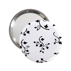 Black Leaf Tatto 2 25  Handbag Mirrors by Mariart