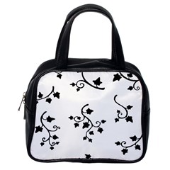 Black Leaf Tatto Classic Handbags (one Side) by Mariart