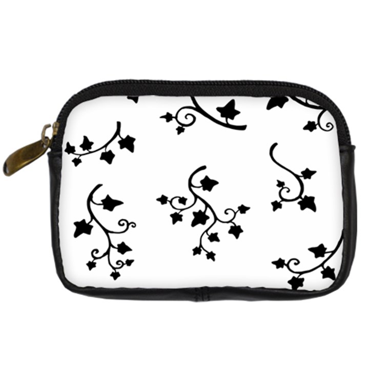 Black Leaf Tatto Digital Camera Cases