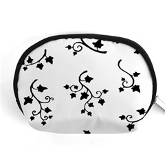 Black Leaf Tatto Accessory Pouches (medium) 