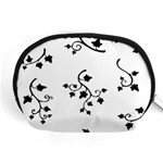 Black Leaf Tatto Accessory Pouches (Medium)  Front