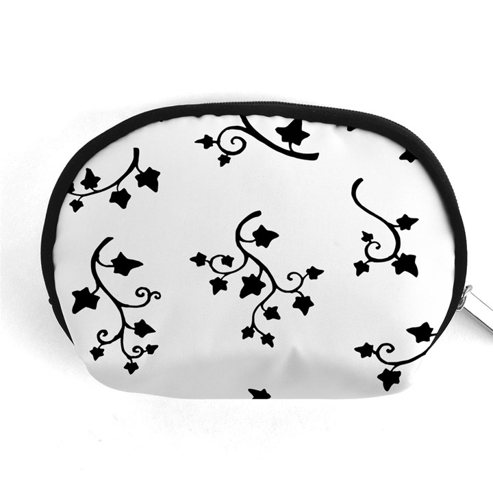 Black Leaf Tatto Accessory Pouches (Medium) 