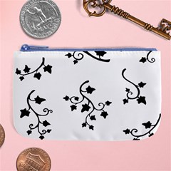 Black Leaf Tatto Large Coin Purse