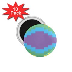 Carmigender Flags Rainbow 1 75  Magnets (10 Pack) 