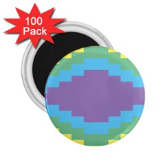 Carmigender Flags Rainbow 2 25  Magnets (100 Pack)  by Mariart