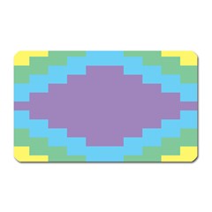 Carmigender Flags Rainbow Magnet (rectangular) by Mariart