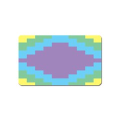 Carmigender Flags Rainbow Magnet (name Card) by Mariart