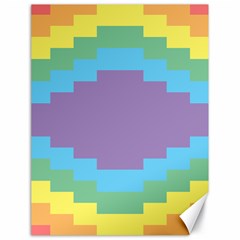 Carmigender Flags Rainbow Canvas 18  X 24   by Mariart