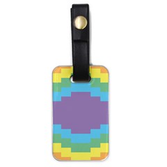 Carmigender Flags Rainbow Luggage Tags (one Side)  by Mariart