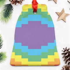 Carmigender Flags Rainbow Ornament (bell) by Mariart