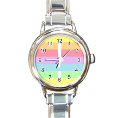 Condigender Flags Round Italian Charm Watch