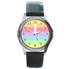 Condigender Flags Round Metal Watch by Mariart