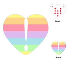 Condigender Flags Playing Cards (heart)  by Mariart