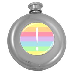 Condigender Flags Round Hip Flask (5 Oz)