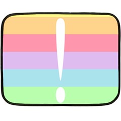 Condigender Flags Double Sided Fleece Blanket (mini)  by Mariart