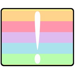 Condigender Flags Fleece Blanket (medium)  by Mariart