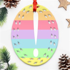 Condigender Flags Ornament (oval Filigree) by Mariart