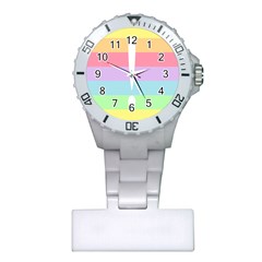 Condigender Flags Plastic Nurses Watch by Mariart