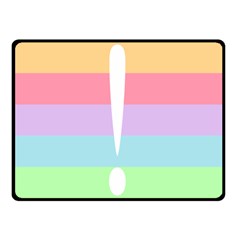 Condigender Flags Double Sided Fleece Blanket (small)  by Mariart