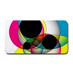 Apollonius Color Multi Circle Polkadot Medium Bar Mats by Mariart